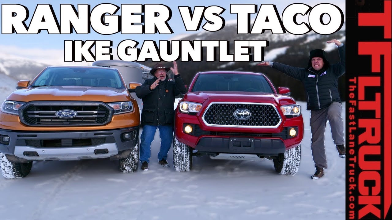 Best Midsize Towing Truck? Ford Ranger vs Toyota Tacoma vs World's Toughest Towing Test