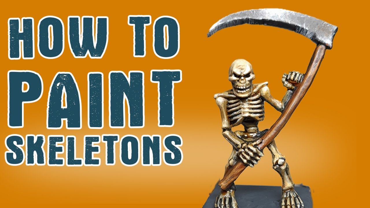 How to Paint Warhammer SKELETONS! | The Old World | Heroquest
