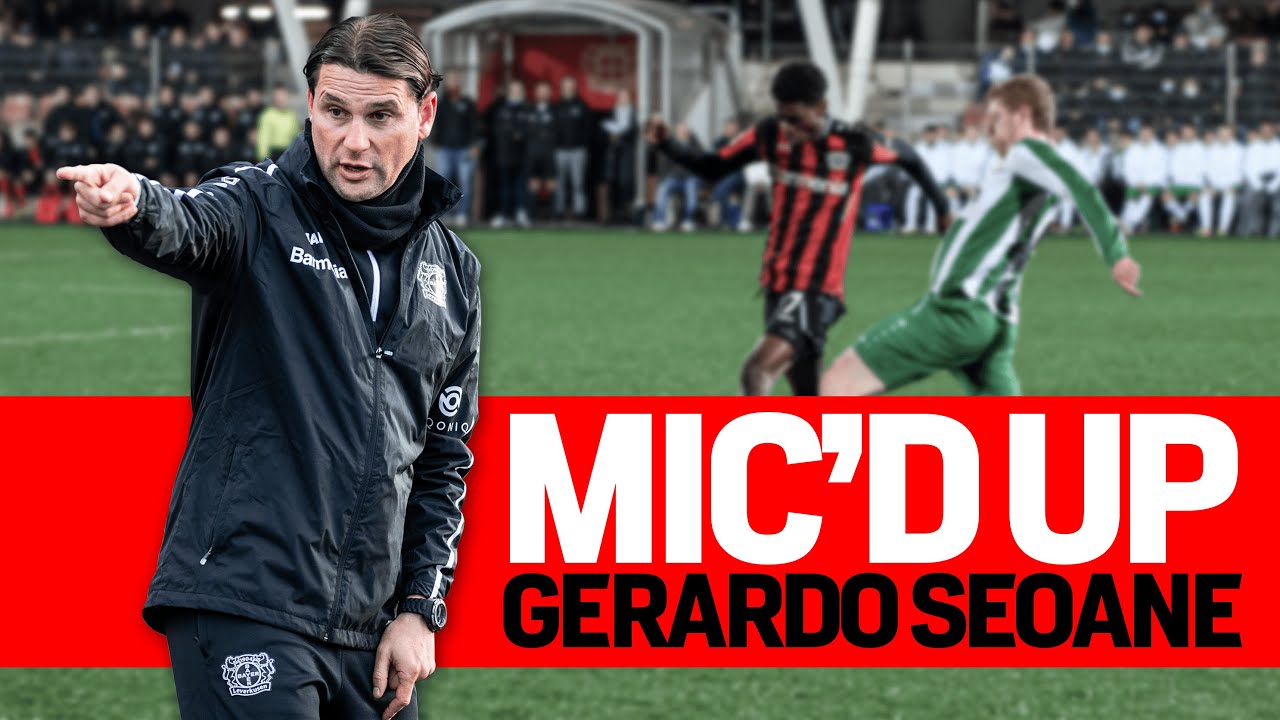 MIC'D UP – GERARDO SEOANE | Ein Bundesliga-Trainer beim Spiel verkabelt
