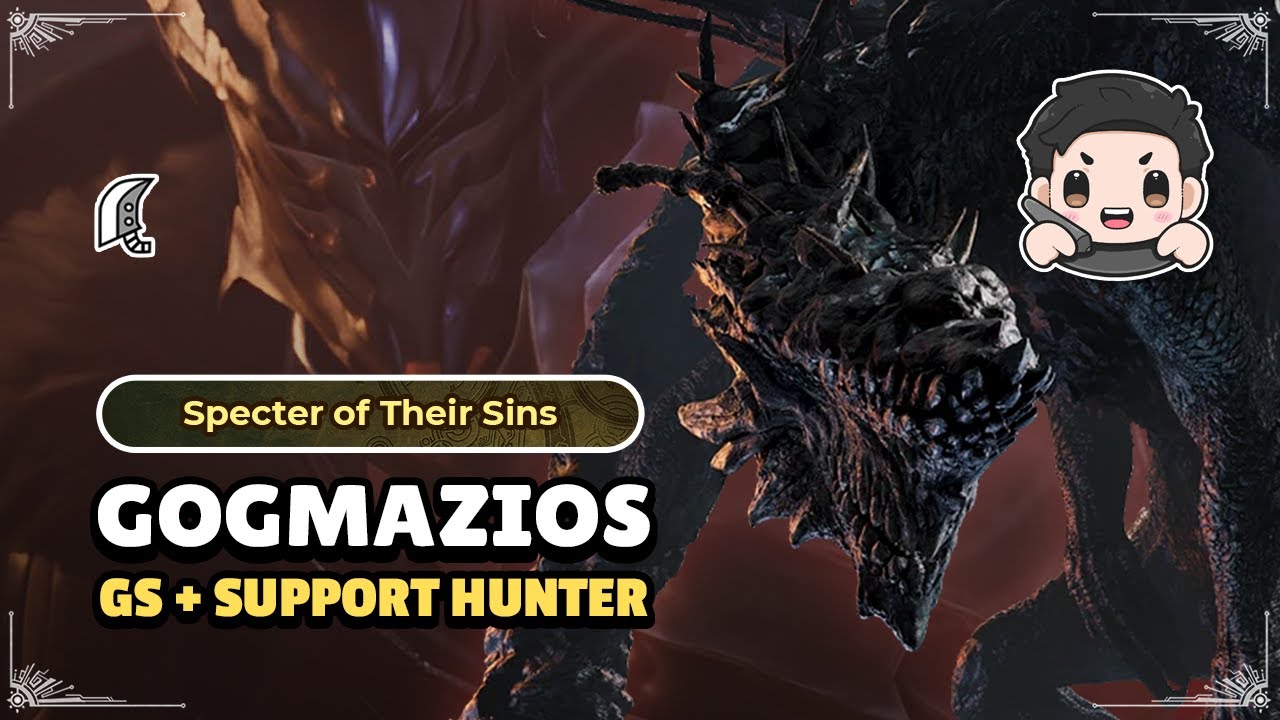 Single player Greatsword + Support hunter Gogmazios Hunt | Monster Hunter Wilds
