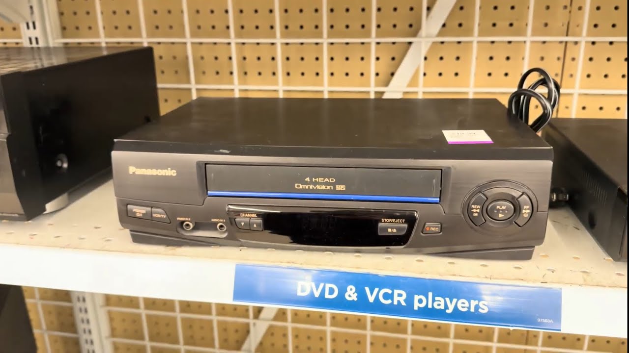 “What is a VCR” Treasure Hunting at the Thrift Store. @lotsdang 