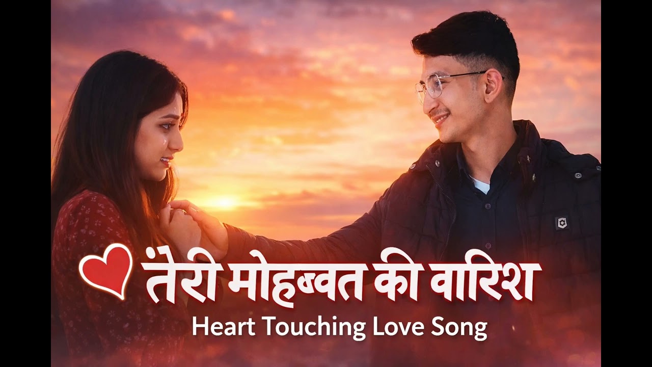 तेरी मोहब्बत की बारिश | Romantic Hindi Love Song 2026 | Heart Touching Love Story