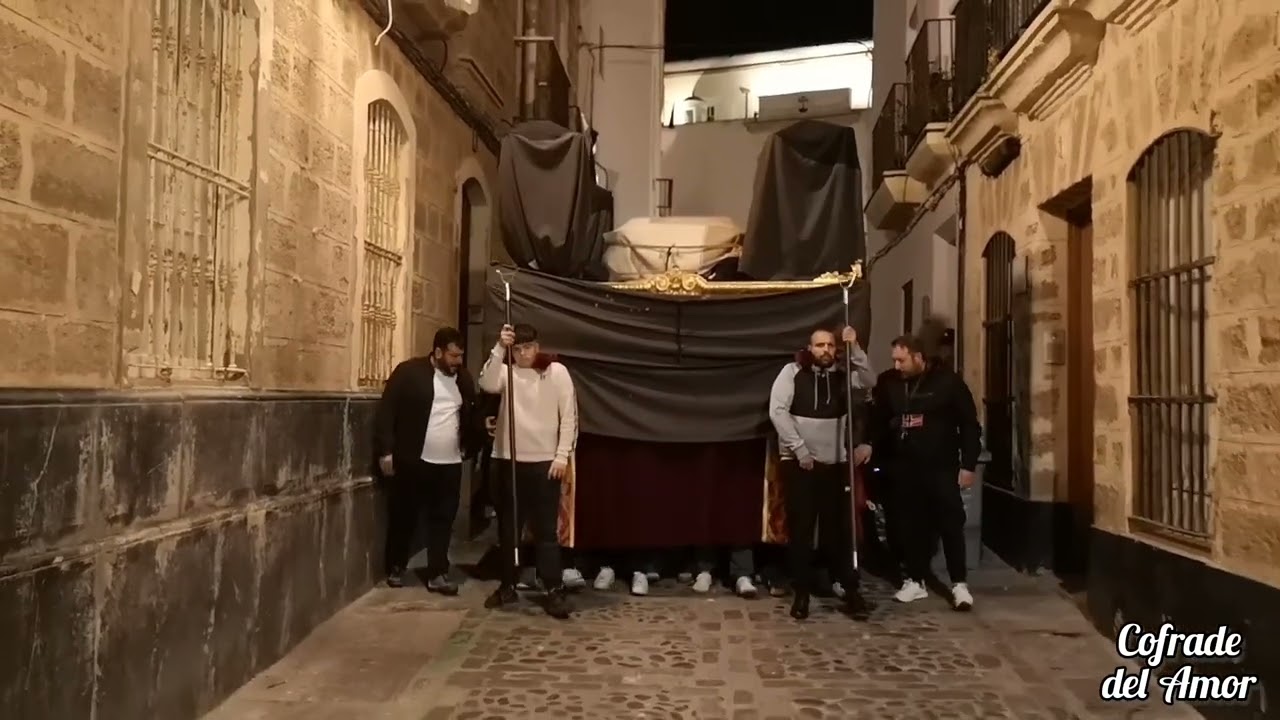 Traslado paso San Juan (Las Aguas), Cuaresma Cádiz 2024