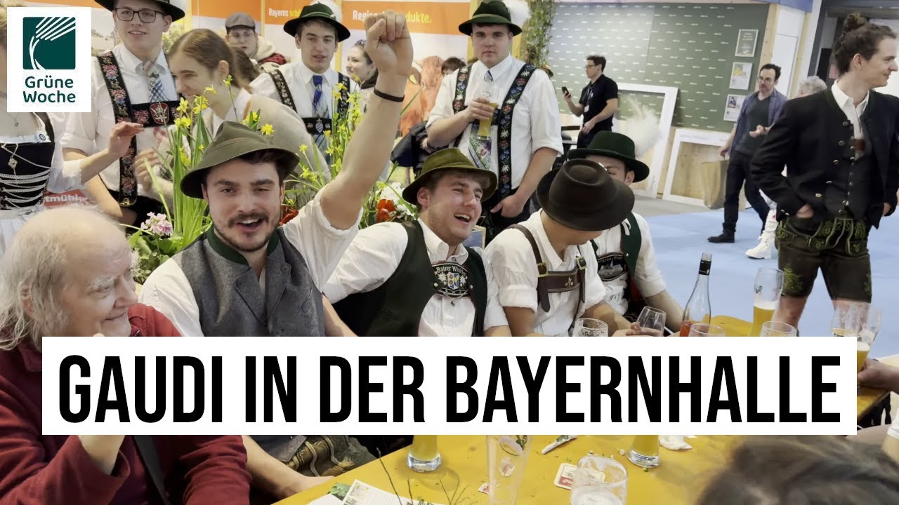 26.01.2025 Berlin Super Gaudi in Bayernhalle: Brennerei Stocker & Müllerbräu - Grüne Woche