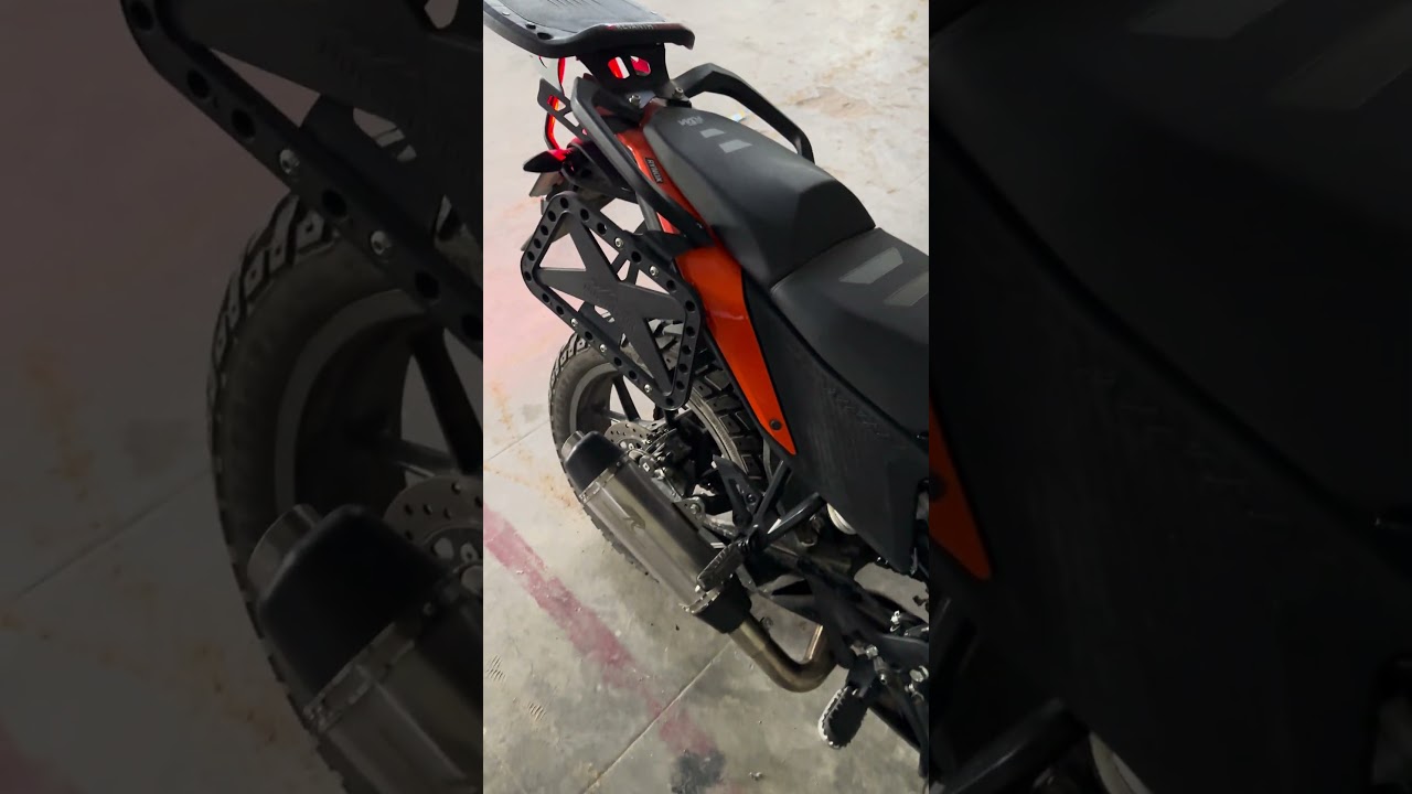 RED ROOSTER EXHAUST FOR KTM ADVENTURE 390 #ktm #redrooster #exhaustsound