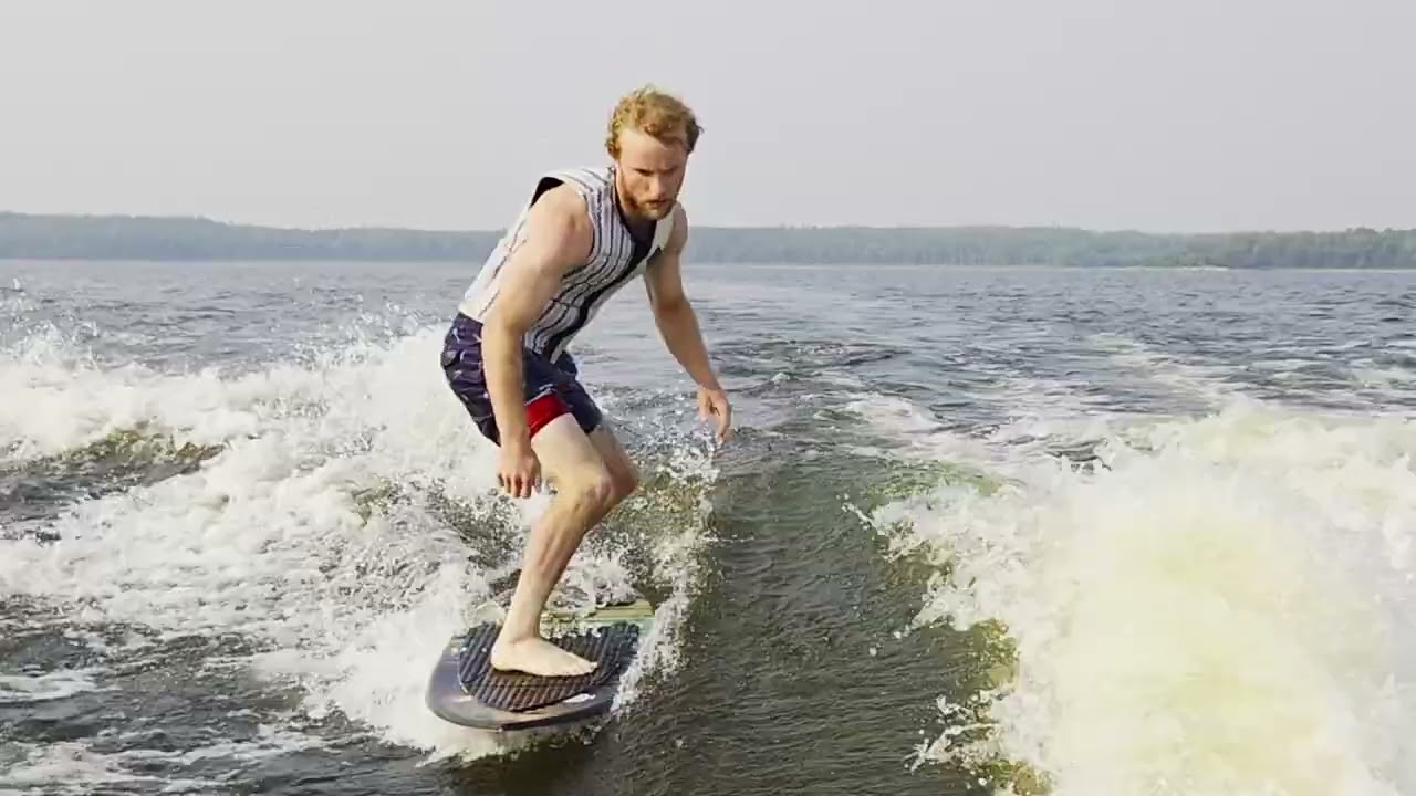 wake surfing day with the boys!