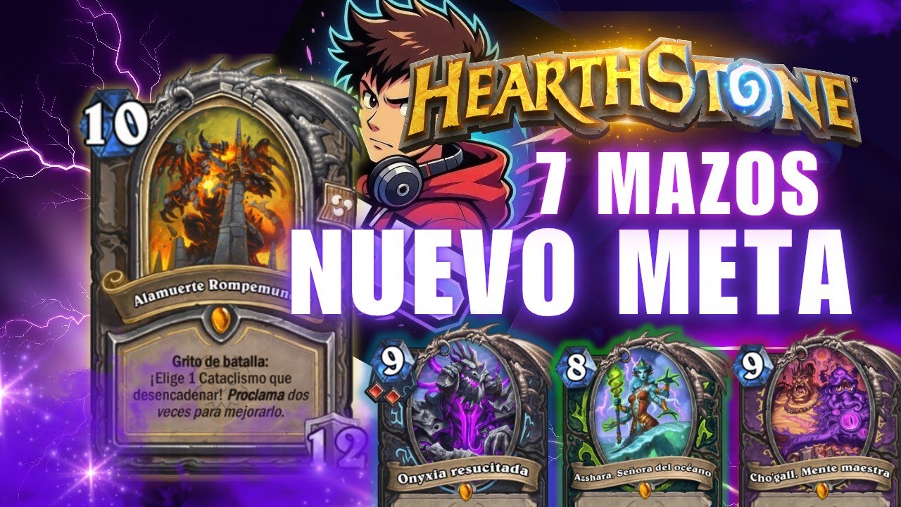 NUEVO META 🔥 7 MAZOS que DEBES PROBAR YA | #hearthstone