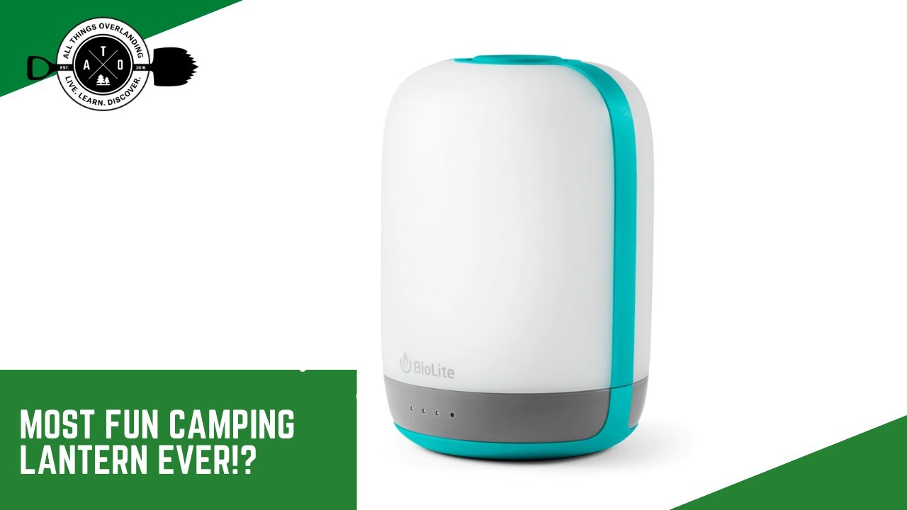 Biolite AlpenGlow 500: The Ultimate Camp Light / Lantern For Families, Fun, and More!