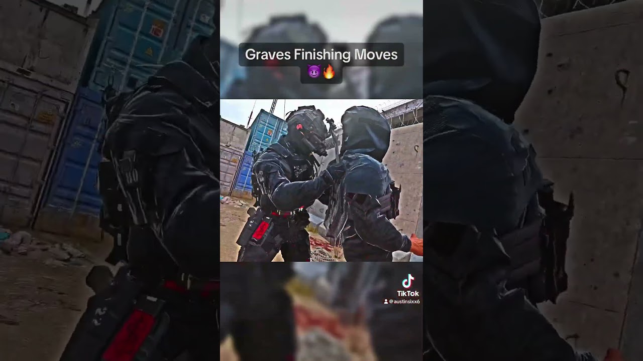 GRAVES FINISHING MOVES IN MODERN WARFARE 2! 😈🔥