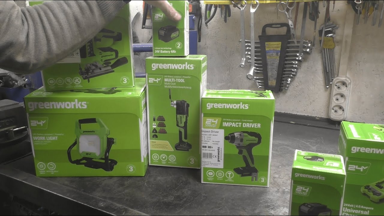Профессиональный инструмент от фирмы GREENWORKS характеристики и тест !