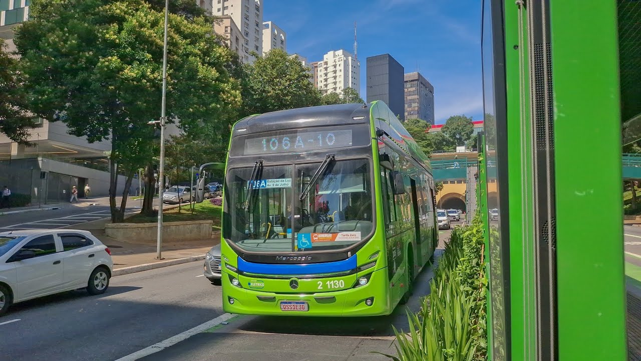 Parada Getúlio Vargas (Avenida Nove de Julho) Movimentação de Ônibus 