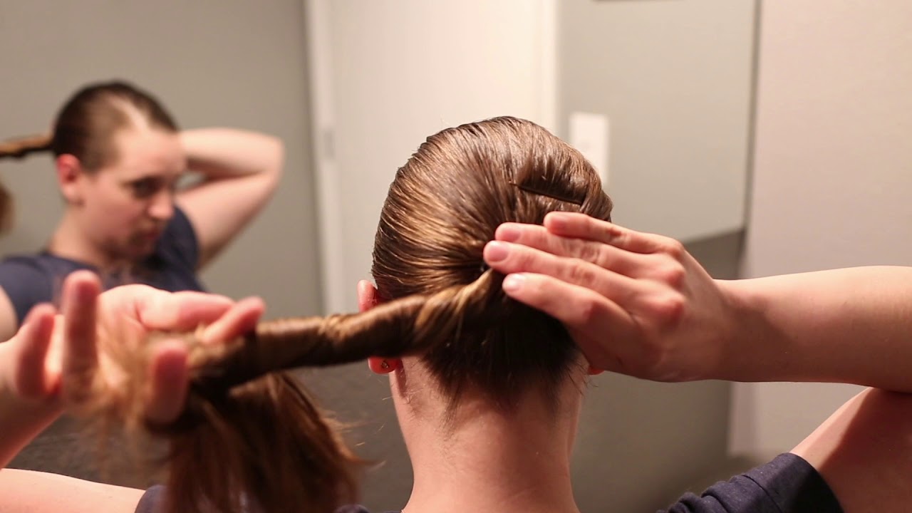 Performance Bun for Dance Recital - Free Tutorial