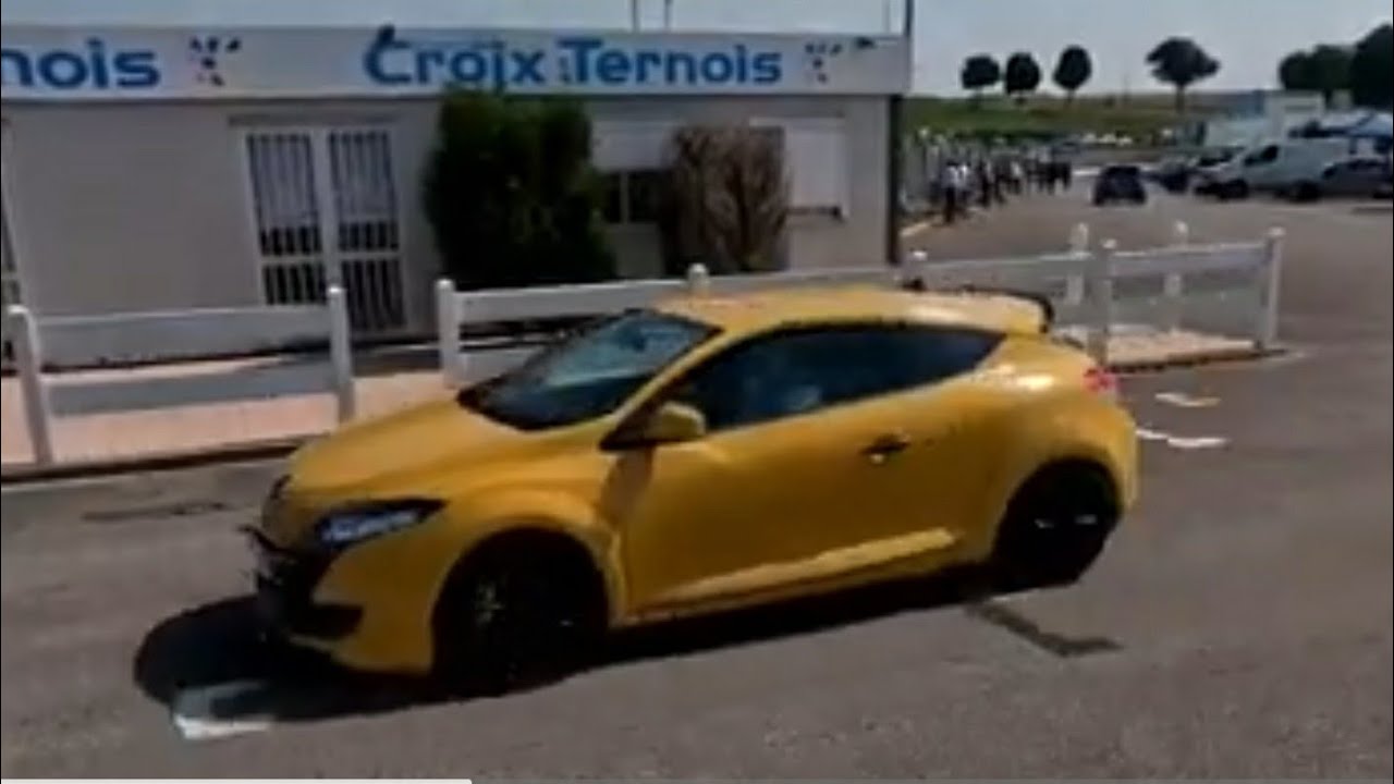 Circuit Croix  en Ternois essais libres auto le 1 Septembre 2024. Renault sport