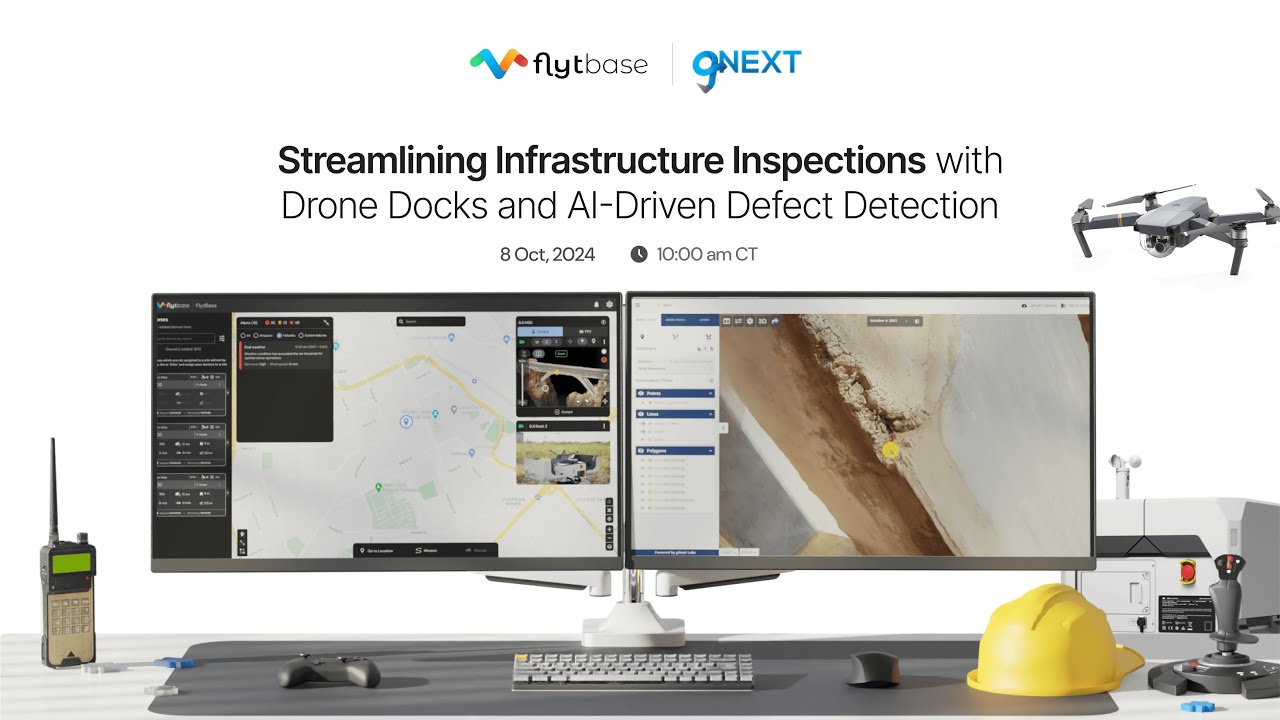 Streamlining Infrastructure Inspections with Drone Docks and AI-Driven Defect Detection