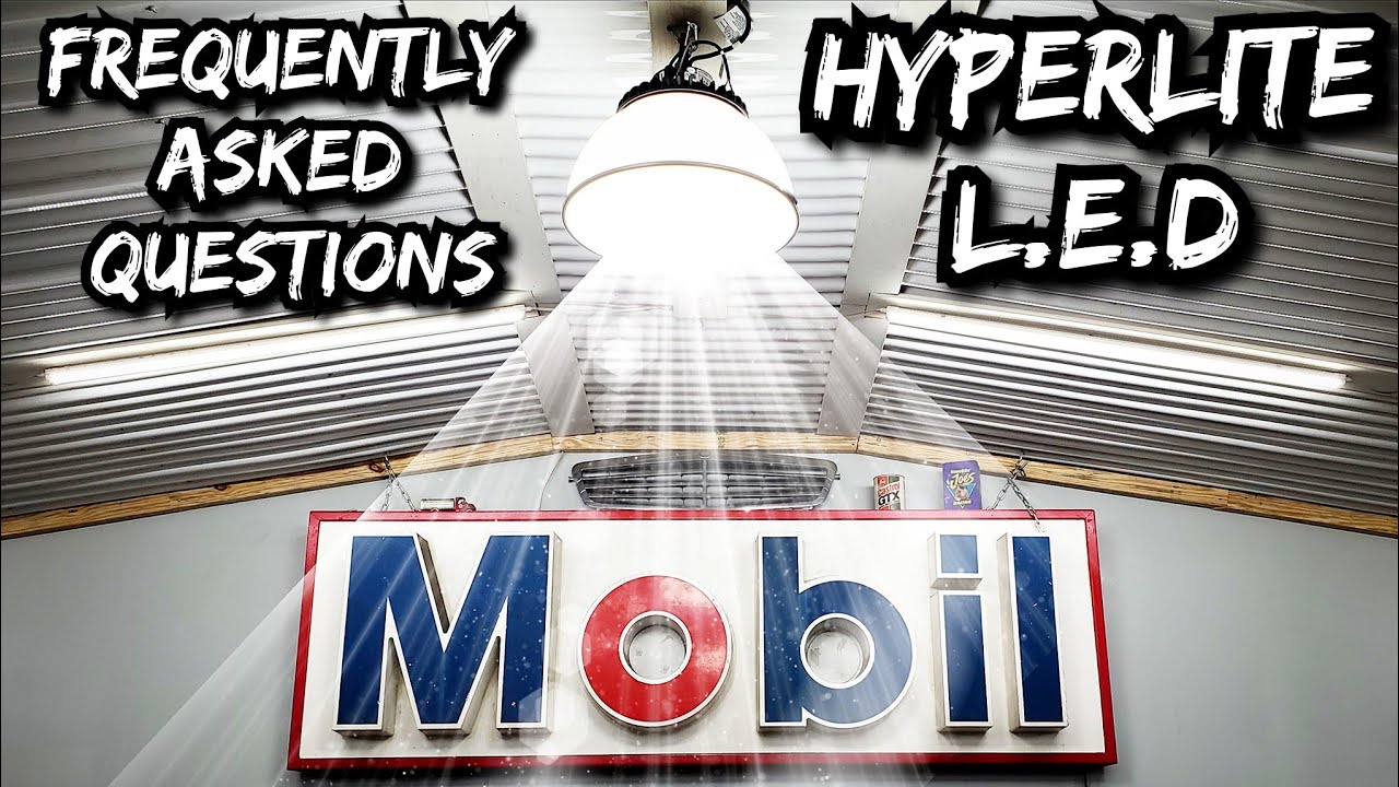 Магазин светодиодных светильников Hyperlite LED / Гаражное освещение — Часто задаваемые вопросы —...