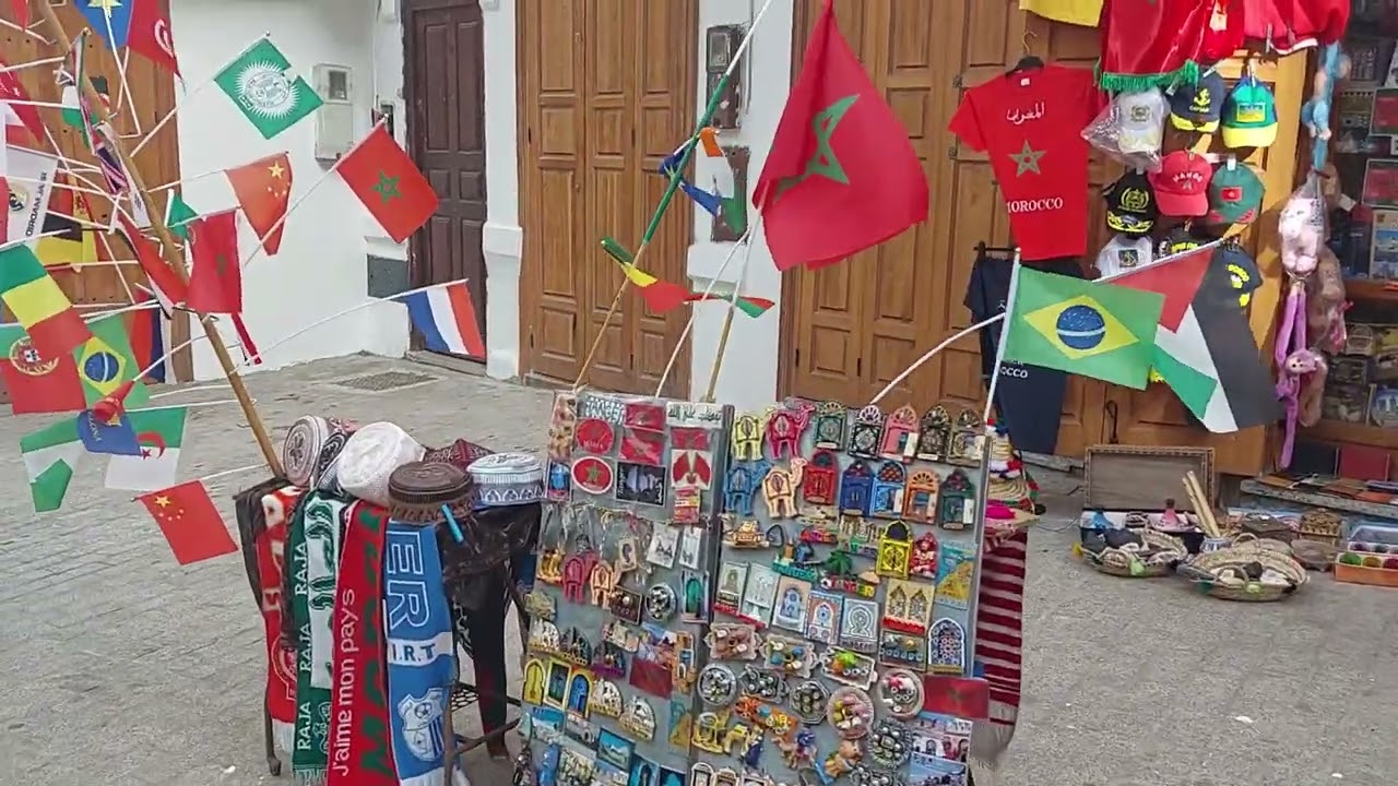 جولة في سوق برا طنجه  يوم حلو