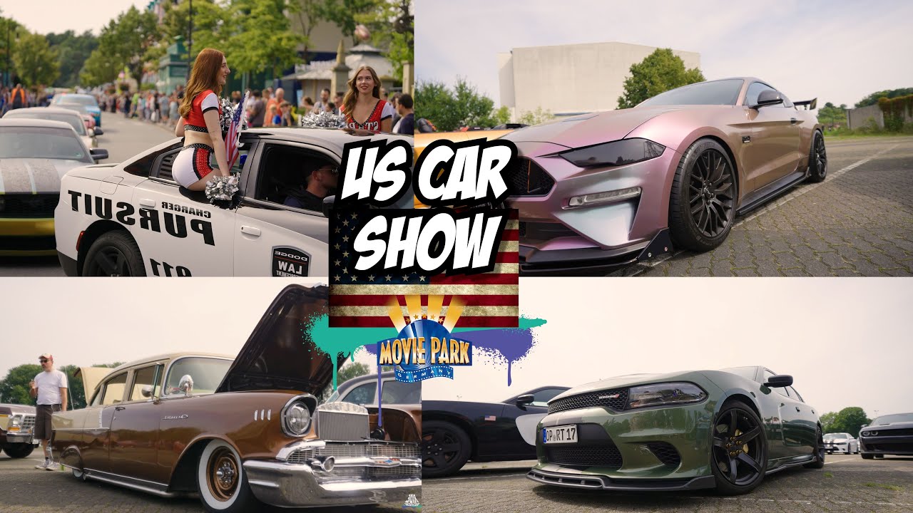 US Car Show - Oldtimer und Muscle Cars im Movie Park Germany - 2023 - Ride Review