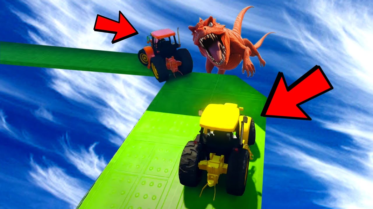 TRACTOR RACE is FUN KA TADKA - GTA 5 GAMEPLAY x RACES