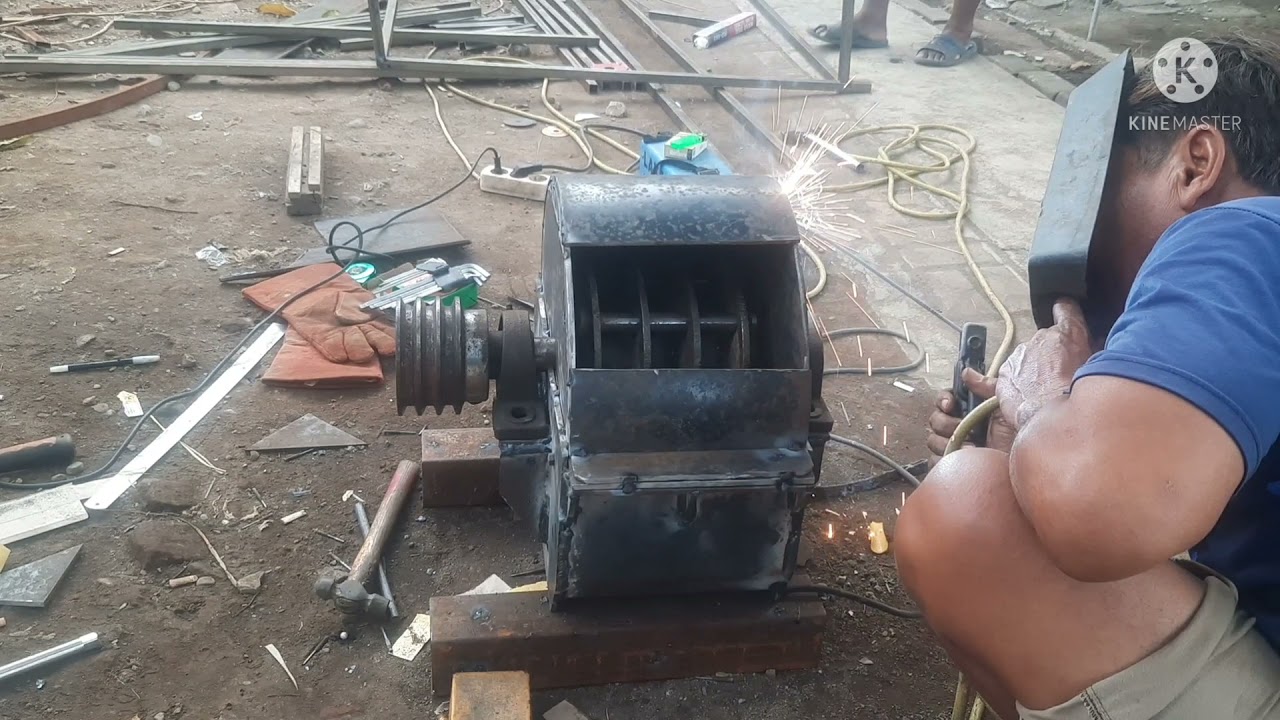 PENGHACUR BATU HAMMER MILL BIKIN MESS 200UP|| OLAH BATUAN TAMBANG