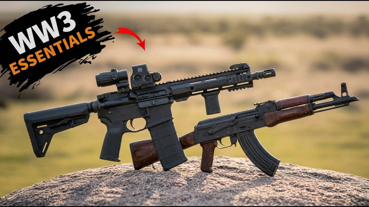 Former Military: The Top 8 Guns You MUST Own Before WW3!