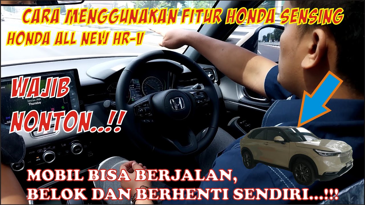 CARA MENGAKTIFKAN FITUR HONDA SENSING ALL NEW HR-V #Rizkypradana #Rizkyhondajemursari