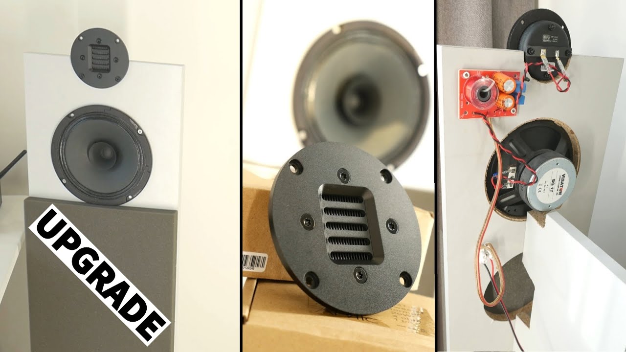 Open Baffle Speakers: Tweeter Upgrade Tutorial