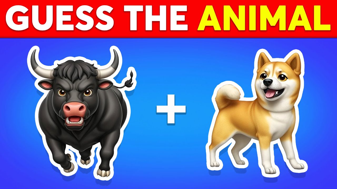 Can You Guess The Animal By Emoji? 🐵🦁🐶 Animal Emoji Quiz