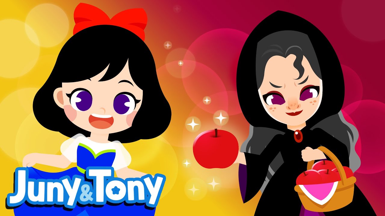 Snow White and Seven Dwarfs | Princess Song for Kids | Preschool Songs | JunyTony