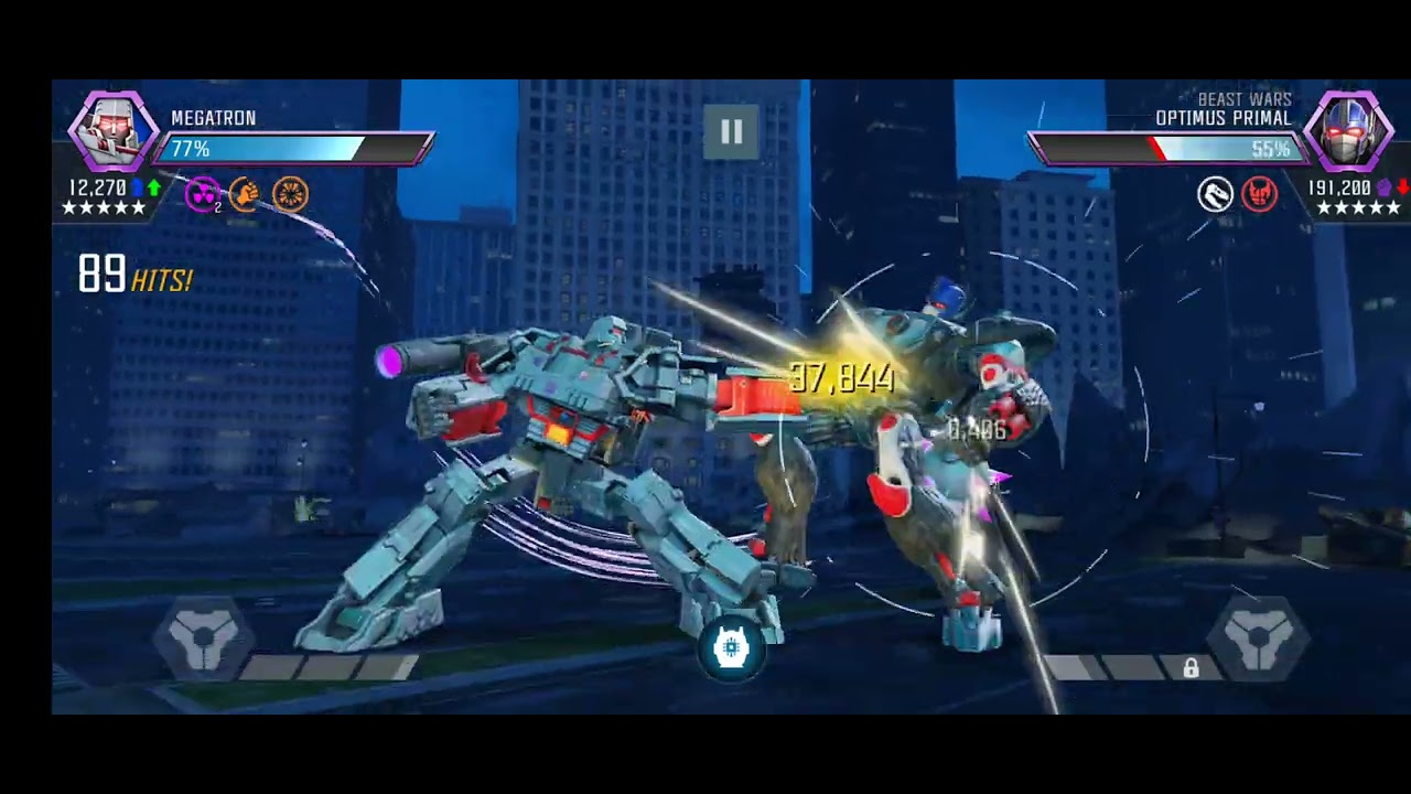 G1Megatron v LOC2 Melee Buff Primal - Signature Showcase
