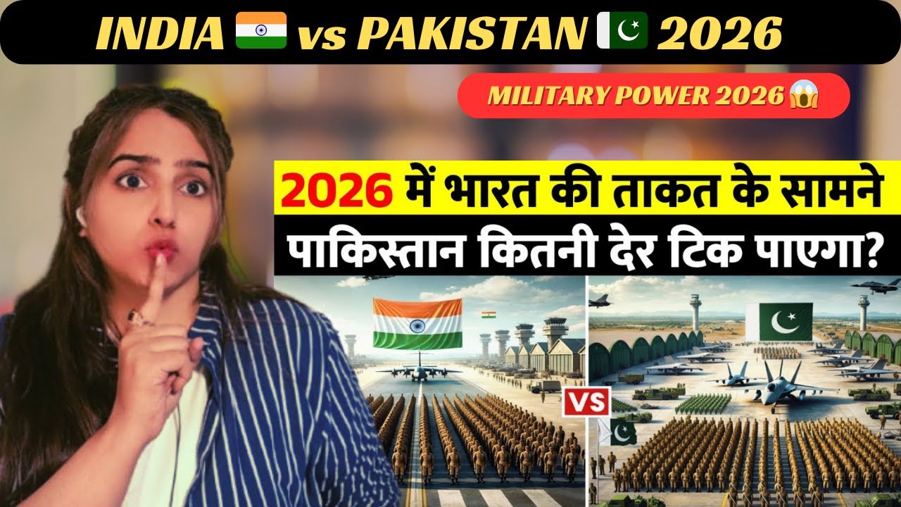 India vs Pakistan Military Power Comparison in 2026 by Share Study | Reaction Video