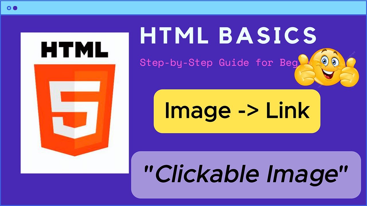 🚥How to Create a Clickable Image in HTML | Beginner Web Design Tutorial
