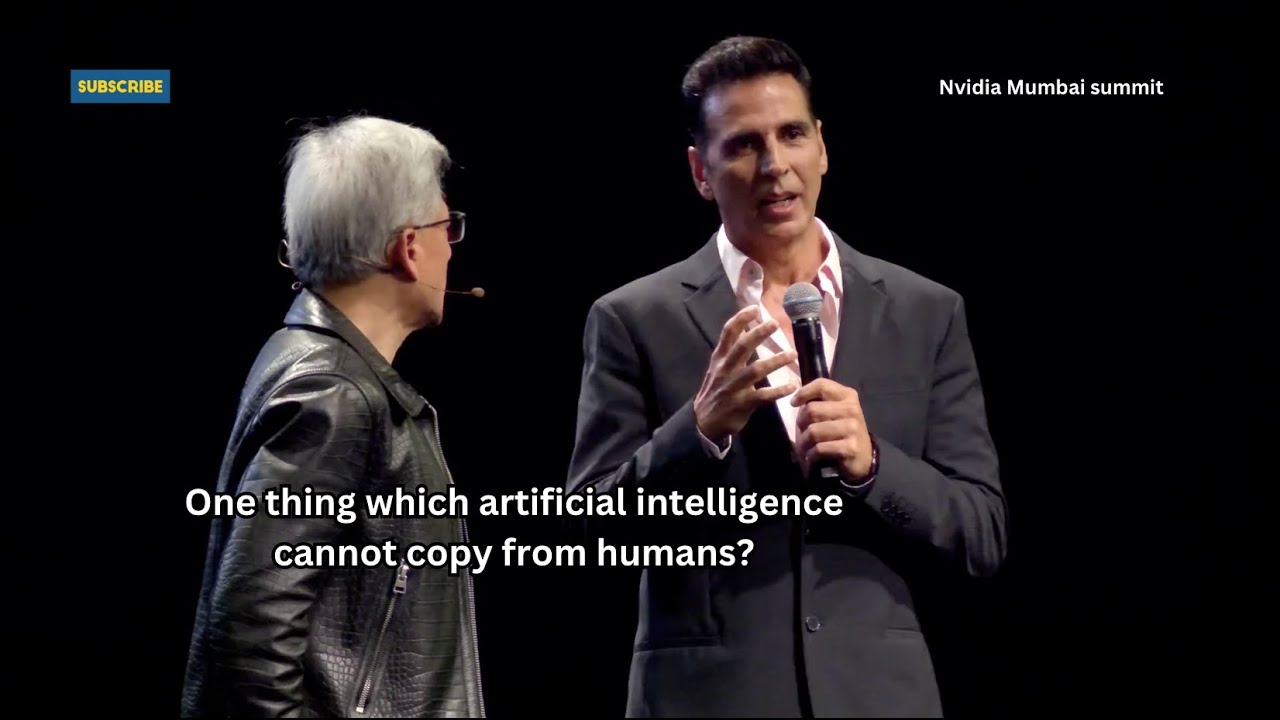 Full video Akshay Kumar, Nvidia CEO chat on AI #akshaykumar #jensenhuang #nvidia