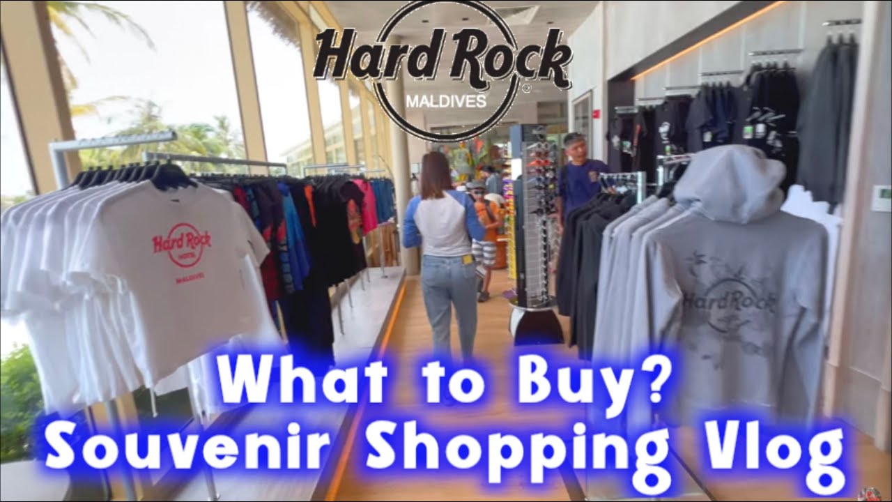 Экскурсия по сувенирному магазину Hard Rock