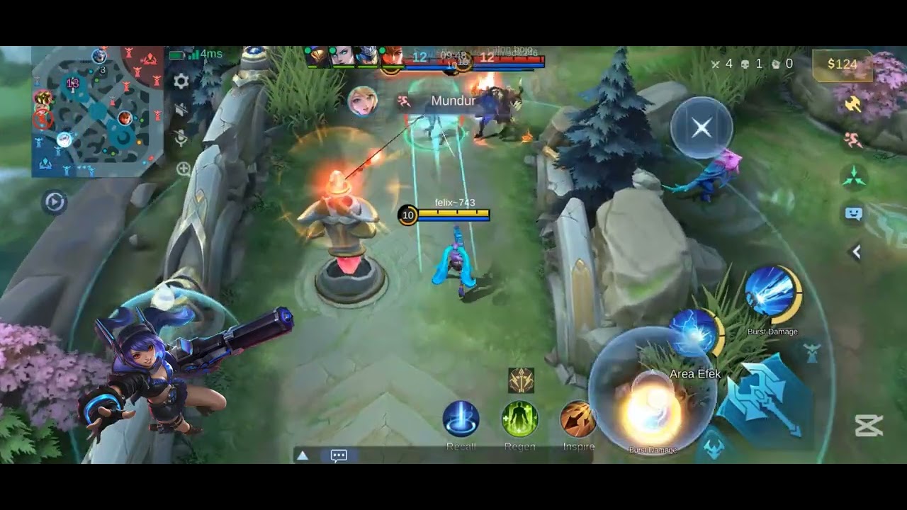 PERJUANGAN LAYLA DAN TEAM BUAT MENANG #layla #layla_top_build #buildterbarulayla #buildtersakitlayla