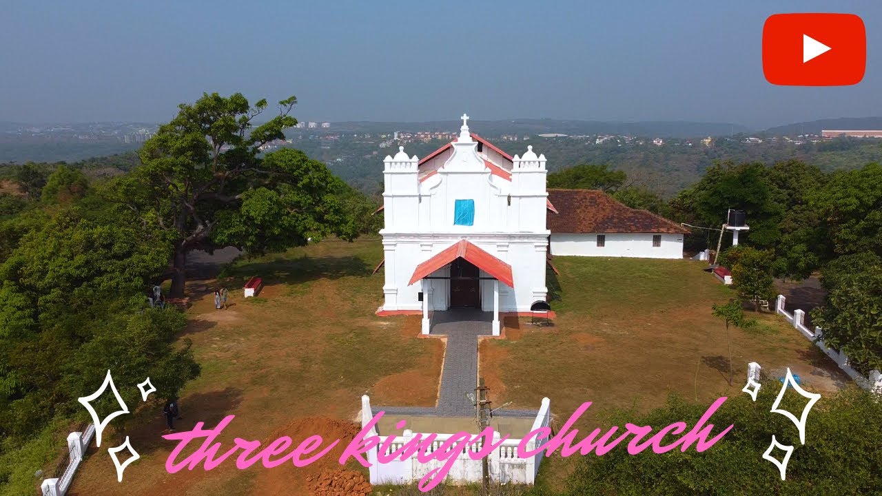 GOA | 3 Kings Church | 4K Video | Drone Shots | Mavic Mini