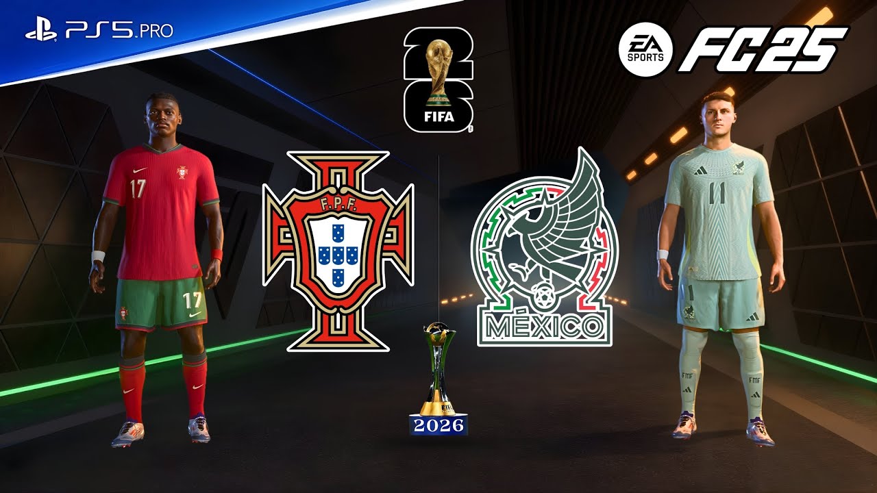 FC 25 - Portugal vs Mexico | FIFA World Cup 2026 | Ronaldo vs Lozano Epic Battle!