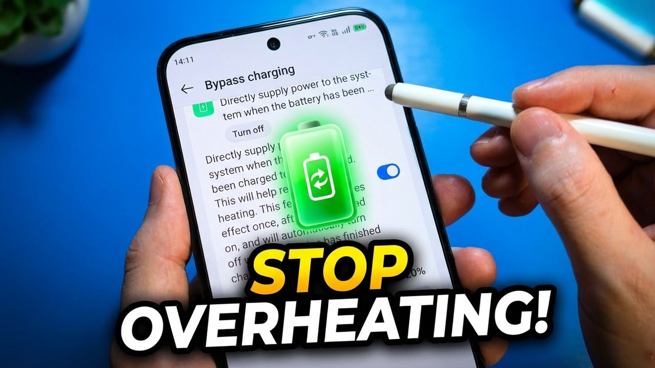 Enable Bypass Charging on Android: Stop Battery Overheating Now!