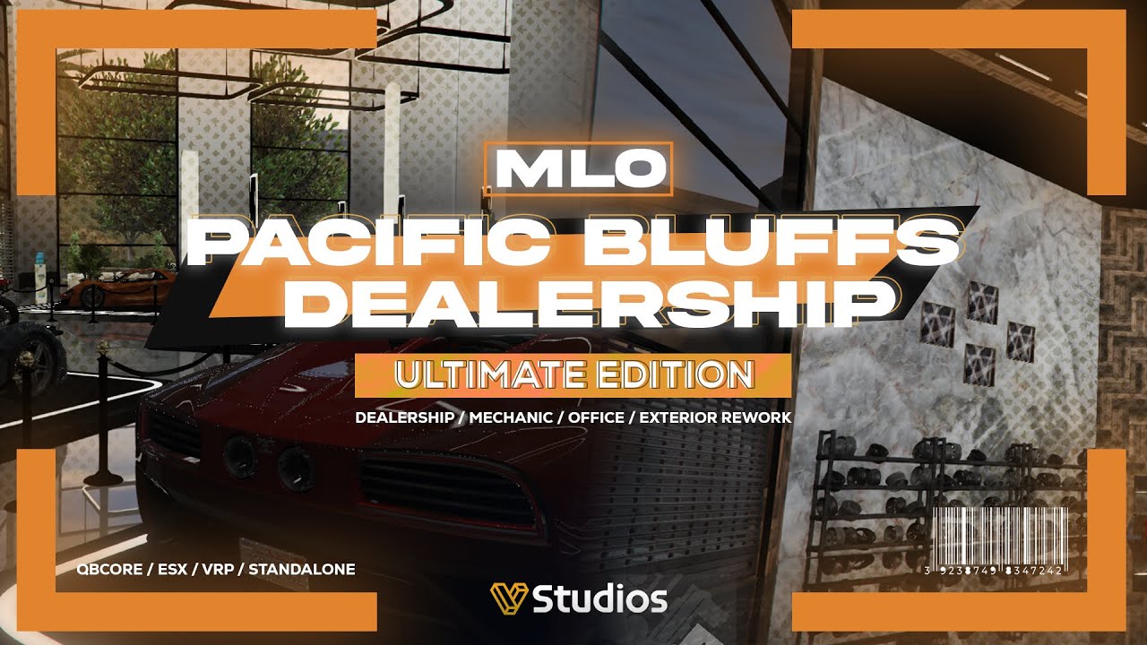 Ultimate Luxury Dealership (MLO) - Pacific Bluffs (FiveM)  - Dealership & Mechanic
