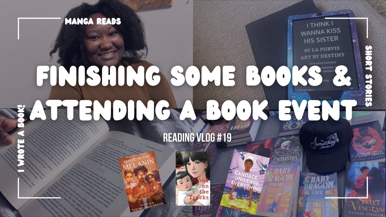Attending A Bookish Event & Finishing Some Books! | Reading Vlog #19