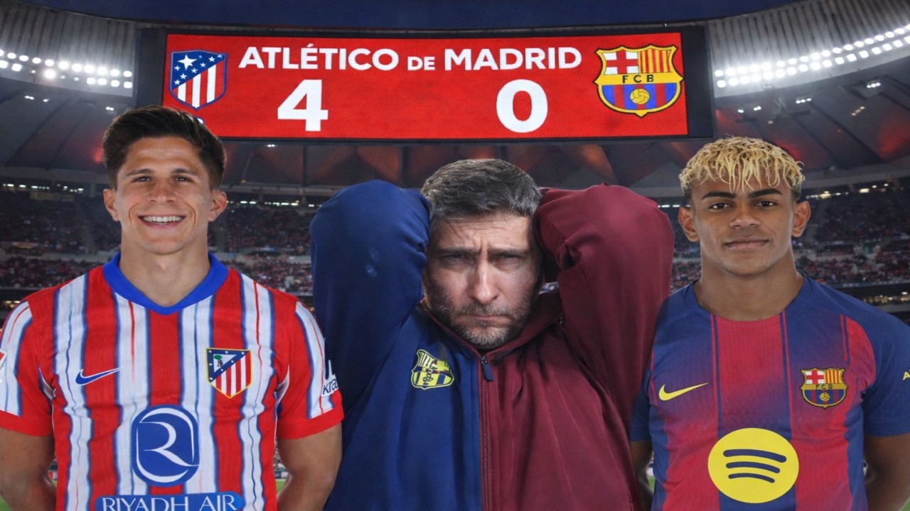 “Estoy hundido”: el 4-0 que dejó al Barça sin alma en Madrid