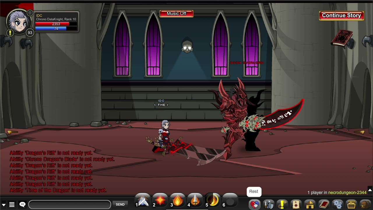 AQW Chrono DataKnight Solo + Combo