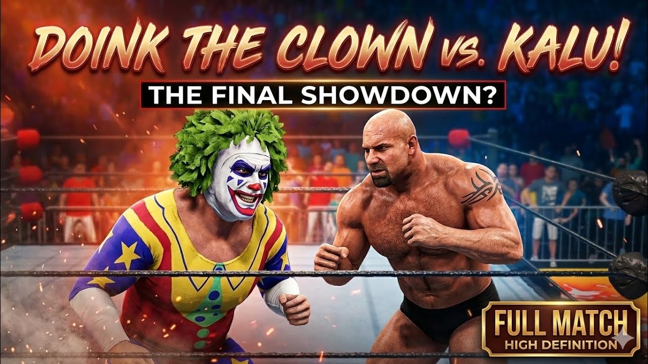 DOINK THE CLOWN vs. KALU: Shocking Ending! 😱🔥