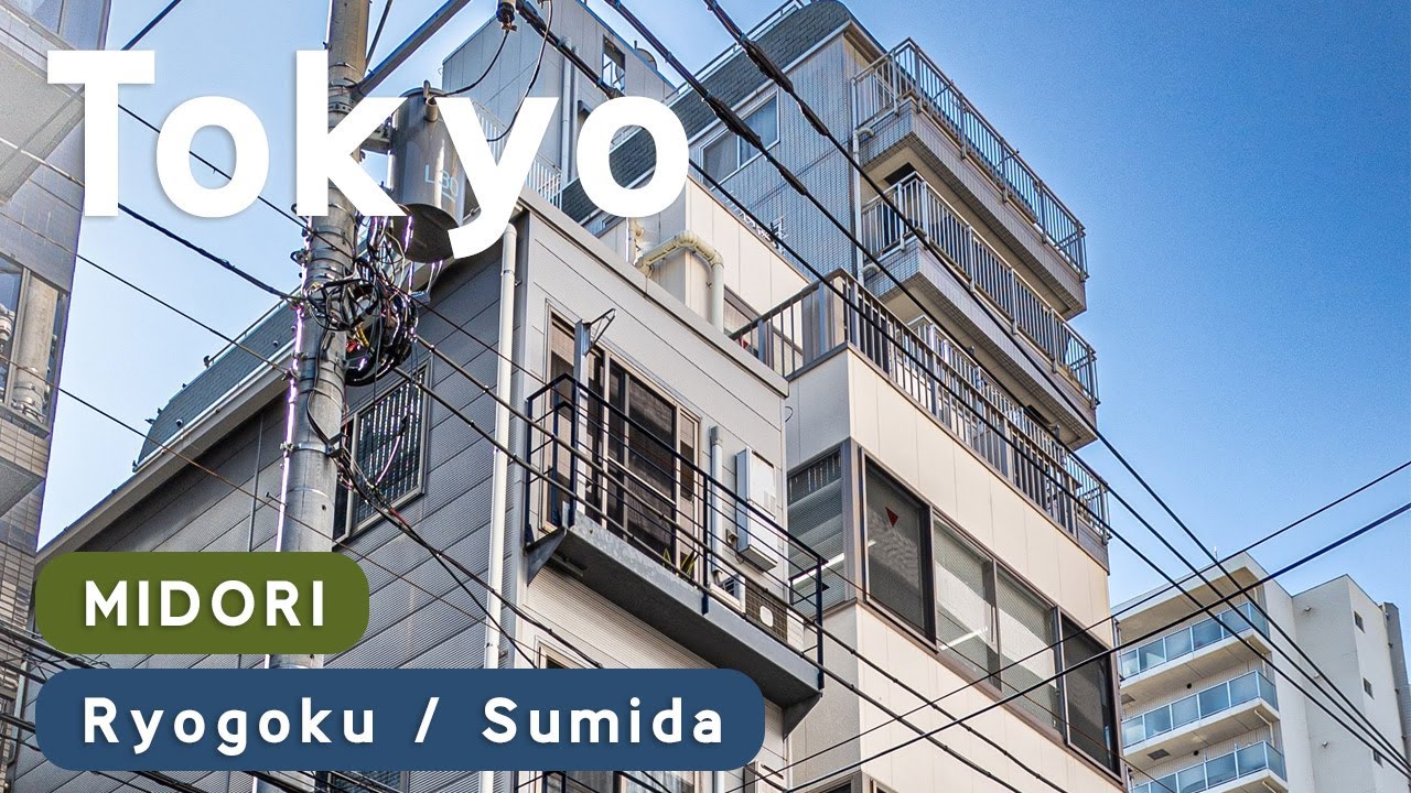 My little apartment in TOKYO Midori, Ryogoku, SUMIDA! (SUBTITLES available)