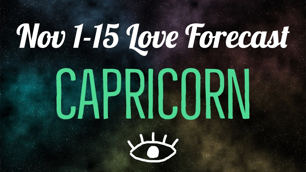 CAPRICORN Are you ready for the REUNION? Love Soul Mate Connection Twin Flame Forecast NOVEMBER