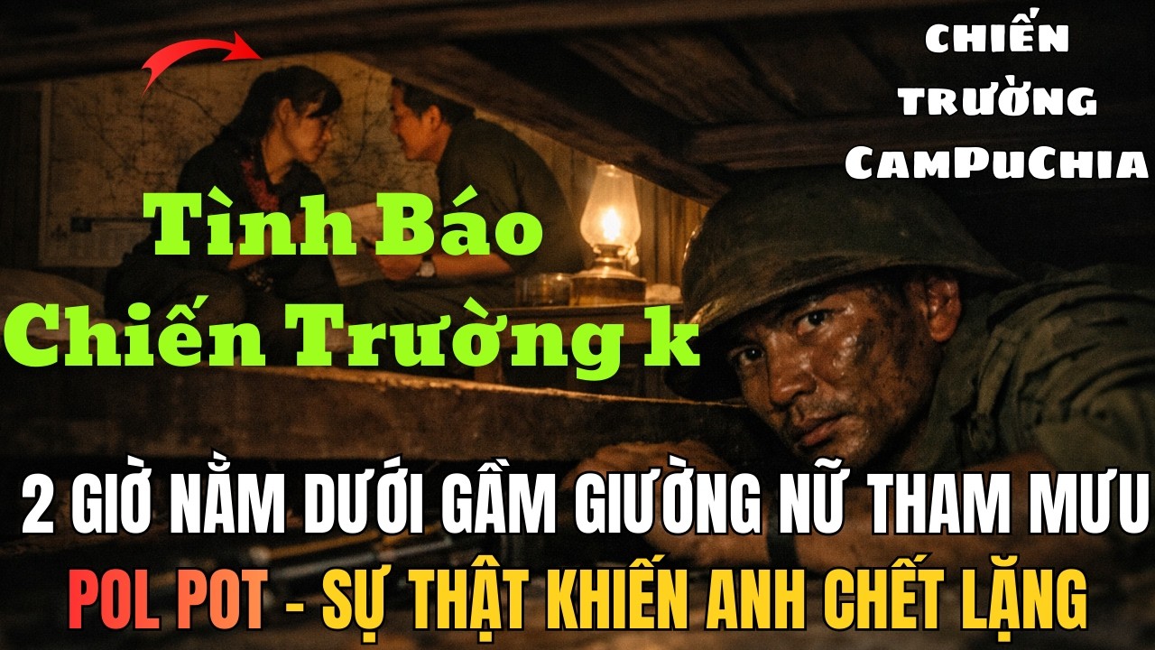 Tình Báo Chiến Trường k: 2 Giờ Nằm Dưới Gầm Giường Nữ Tham Mưu Pol Pot - Sự Thật Khiến Anh Chết Lặng
