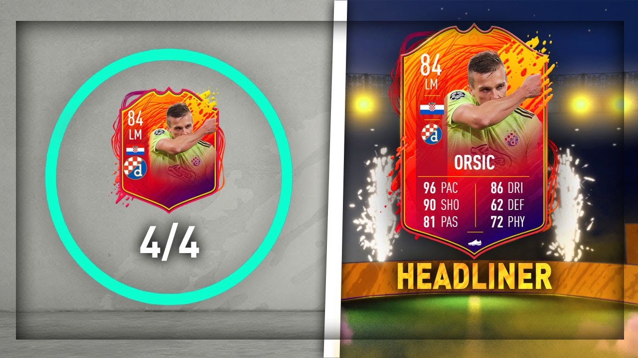 HOW TO COMPLETE HEADLINER ORSIC FAST!! HEADLINER OBJECTIVE (FIFA 20)