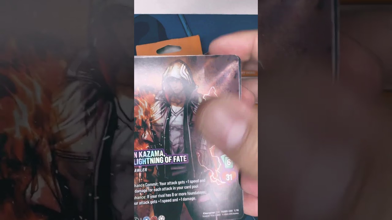 #universus #tekken8 Jin Clash Deck #packopening  #tekken #anime #tcg #tradingcards #gaming #tabletop