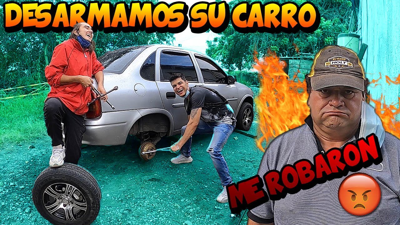 BROMA DESVALIJAMOS EL CARRO DEL SEÑOR COCADA *Se Enoja Mucho* - TATTOXTREME