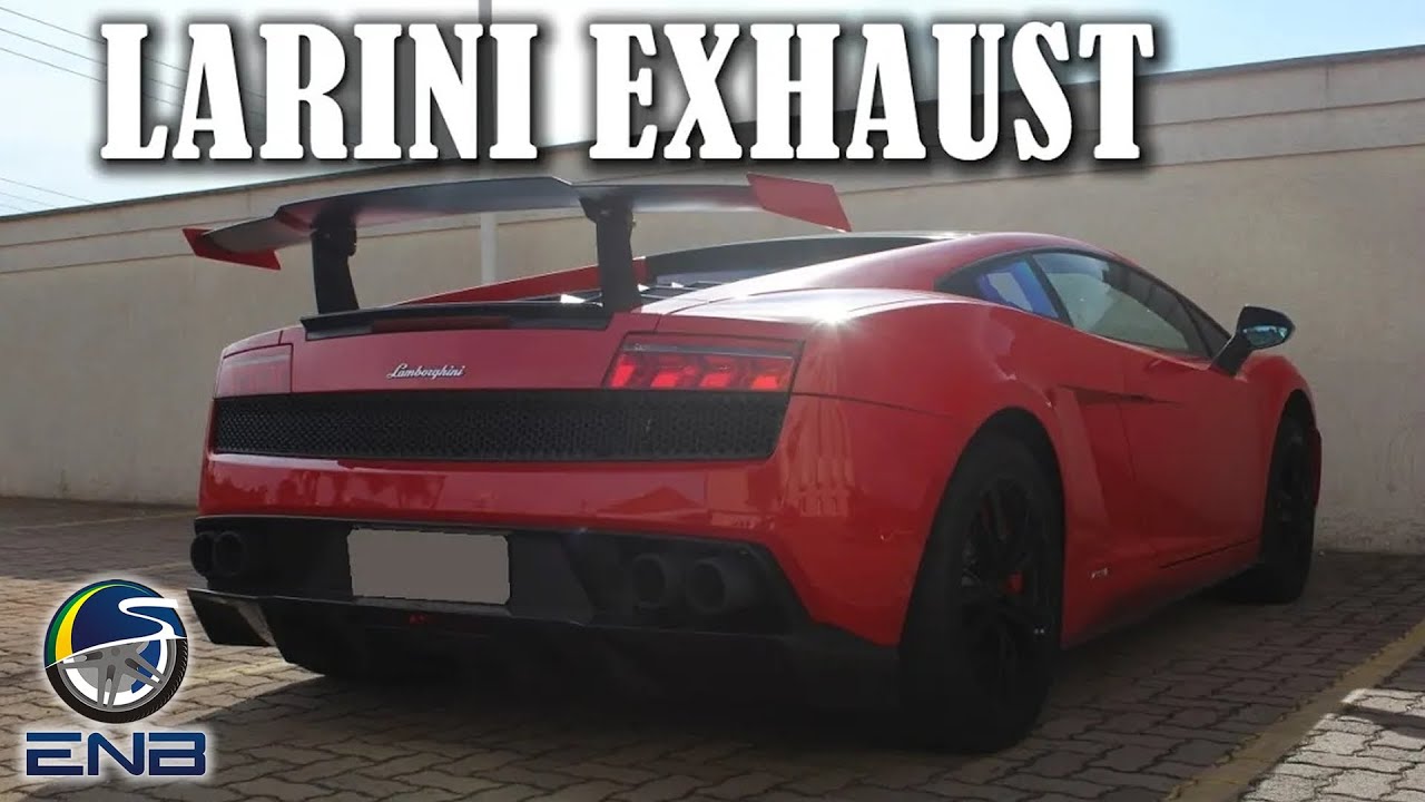 EnB Sounds #44 - Lamborghini Gallardo LP570-4 STS com escape Larini