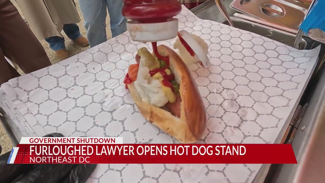 Furloughed IRS lawyer opens hot dog stand